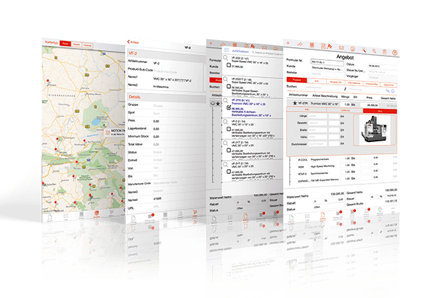 ireport app berichte charts dashboard