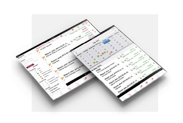 ireport app service disposition kalender mobil